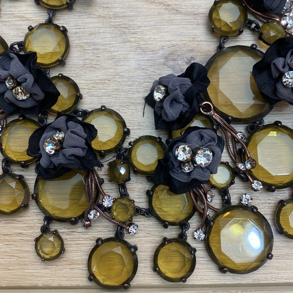 Rare* Vintage J‎ Crew Statement Necklace - Picture 3 of 7
